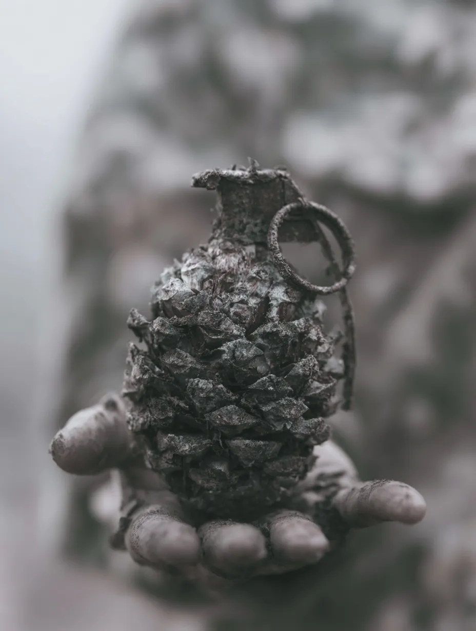 松果手榴弹·士兵掌心